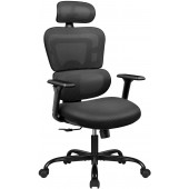 Furmax High Back Swivel Adjustable Headrest and Armrests Ergonomic Office Computer Desk Chair